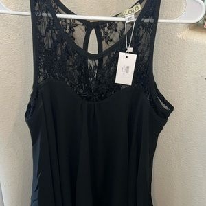 NWT LOLO boutique brand sleeveless tank shirt.